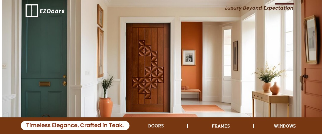 Premium Teak Wood Doors  manufacturer in india